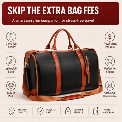 Large Capacity Foldable Travel Duffle Bag