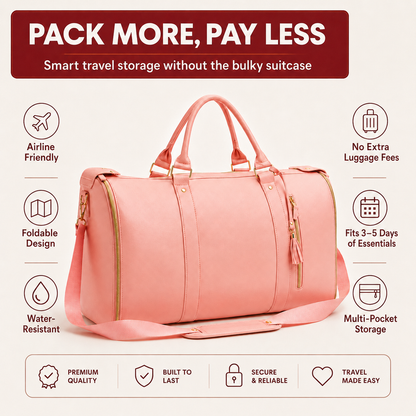 Large Capacity Foldable Travel Duffle Bag